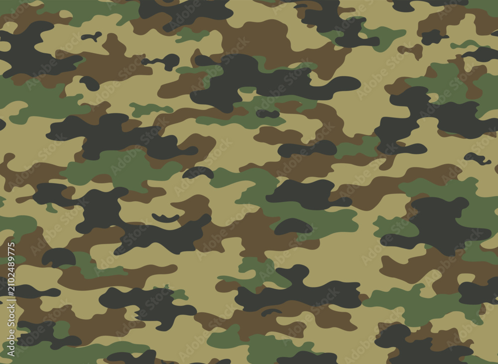 Fototapeta premium seamless military camouflage background, army pattern, hunting print