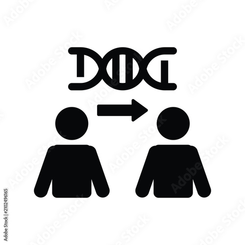Obraz na płótnie Cloning icon