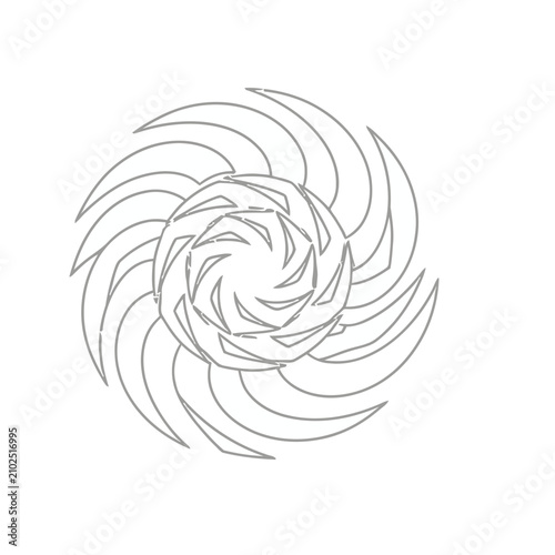 Abstract Swirl Pattern