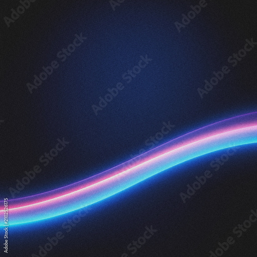 Fotografie Vibrant fiber optic light trail in motion