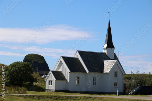 Cuadro en lienzo Traena Church is a parish church of the Church of Norway in Træna Municipality i