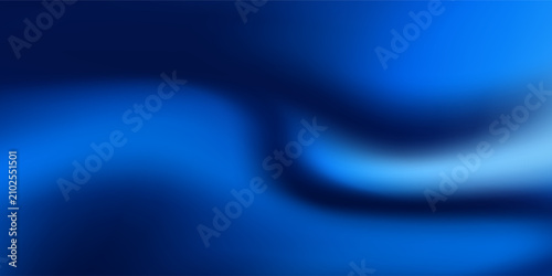 Bild auf Leinwand blue gradient background overlapping curved areas and diffuse lighting with a so