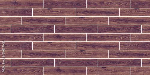 Bild auf Leinwand Dark wooden floor texture