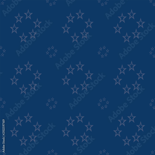seamless background with stars