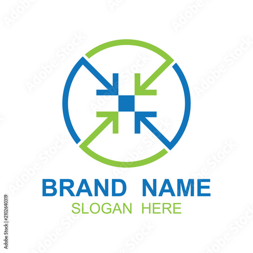 Hospital logo vector icon design. Health Medical Logo template vector illustration design