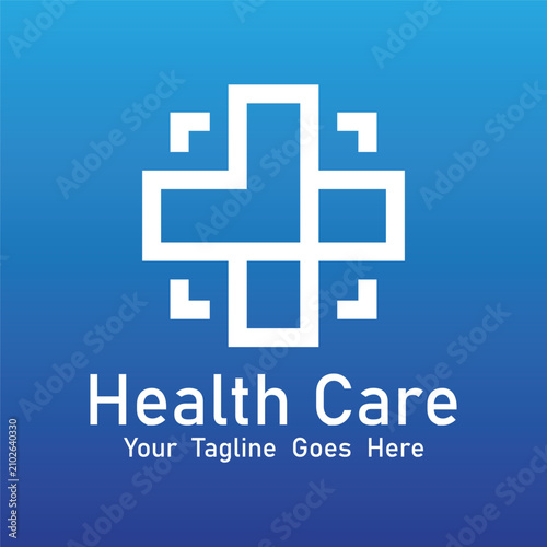 Hospital logo vector icon design. Health Medical Logo template vector illustration design