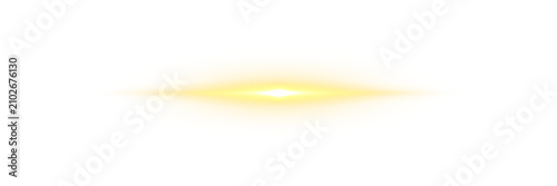 Magic aura contour dazzling pure yellow, for web interface.