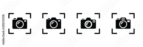 Принти на полотні Screenshot icon set, simple screen capture symbols