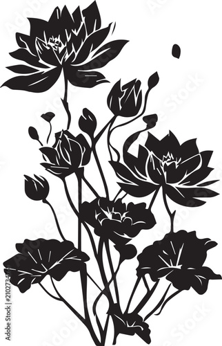 vector illustration of a rose