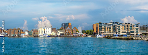 Fotografie Poole's historic quayside, Poole, Dorset, south coast of England