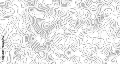 Minimalist topography line art background pattern with topographic abstract background geography cartography minimalist monochrome elevation