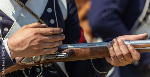 Photos Reenactment of the Battle of Waterloo