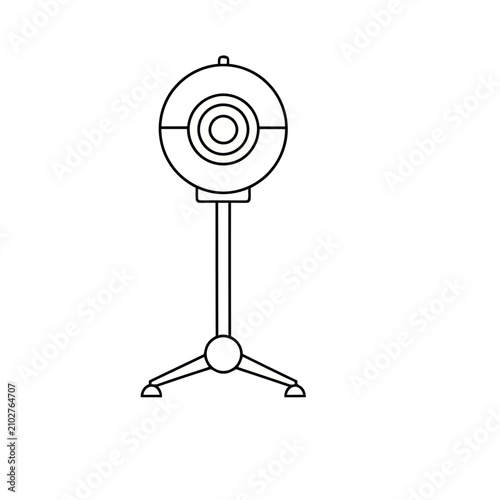 Webcam on a st