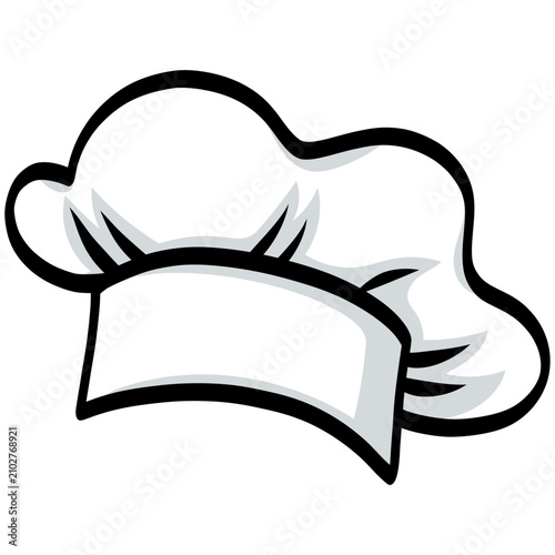 Chef Hat Cap Illustration Drawing Icon Design Vector