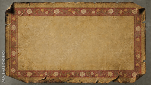 Obraz na płótnie Folio tibétain
