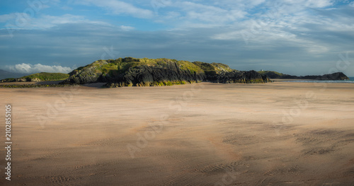 Bild auf Leinwand Beach with sand