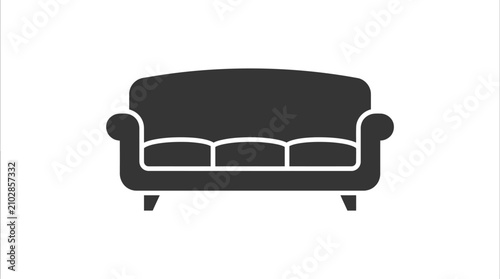 Foto Sofa Furniture Home Decor Object.