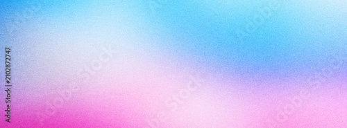 Abstract noisy grain gradient background texture pastel blue to pink ombre for digital design projects