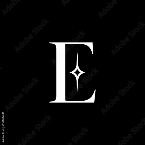 E Letter Logo Icon Vector Design