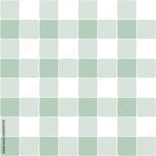 Gingham diagonal stripes 