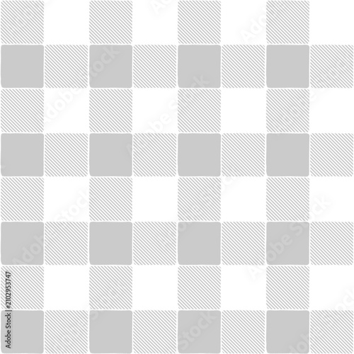 Gingham diagonal stripes 