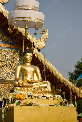 Phra Buddha Sihing at Wat Phra Singh, Chiang Mai, Thailand