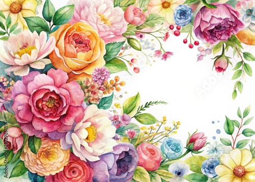 Watercolor Floral Wonders
