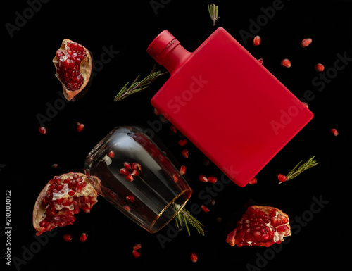 gin with glass
