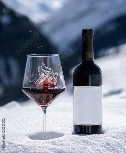 glass of red wine