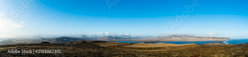 Fotografie Overview of Kerid Crater