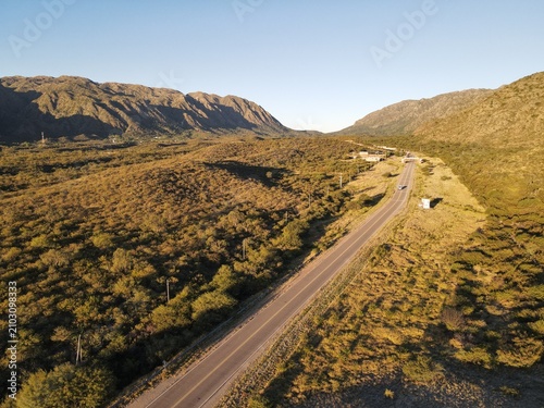 Canvastavla Argentinian landscapes (Malanzán, La Rioja)