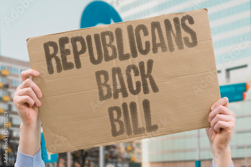 Foto "Republicans Back Bill" The conservative party supports the legislation