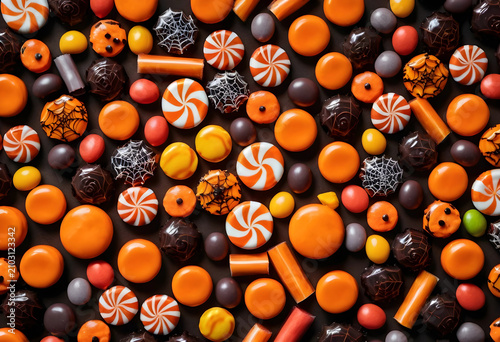 Halloween candy assortment ...