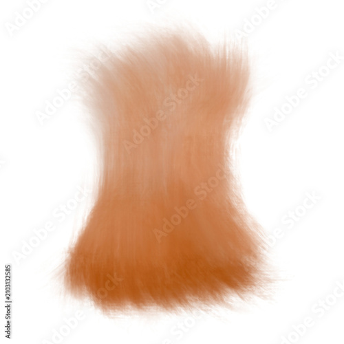 Obraz na płótnie Soft orange light effect PNG