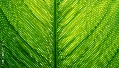 Fresh Green Leaf Texture Leaf Macro Background