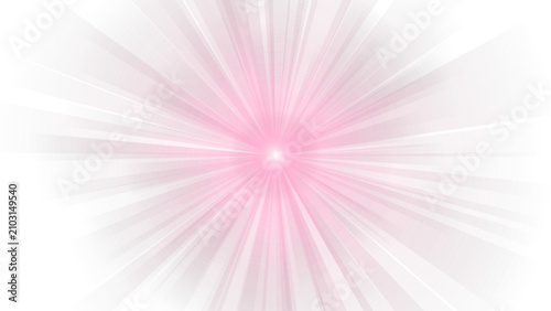 Vibrant pink radial burst background with glowing light rays