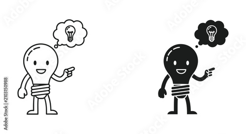 Foto Businessman comparing old and modern calculator icons