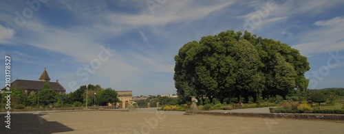 Obraz na płótnie Jardin Evêché ; Limoges ; Haute-Vienne ; Limousin ; Nouvelle Aquitaine