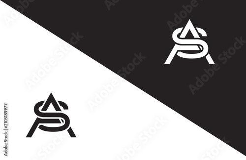 Elegant AS Typography logo