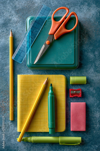 School supplies for young students