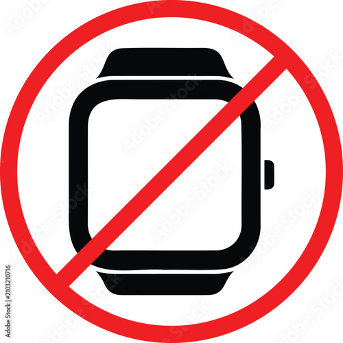 No Smart Smart Watch Allowed