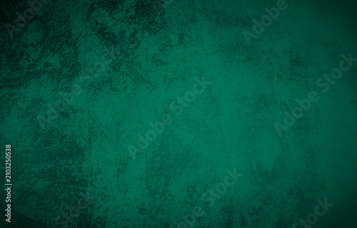 Quadro su tela Chalkboard or blackboard green texture