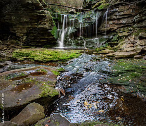 Elakala Falls in Blackwater Falls State Park, West Virginia