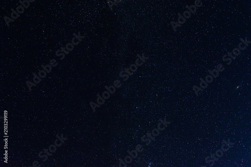 Background of the night sky with many stars