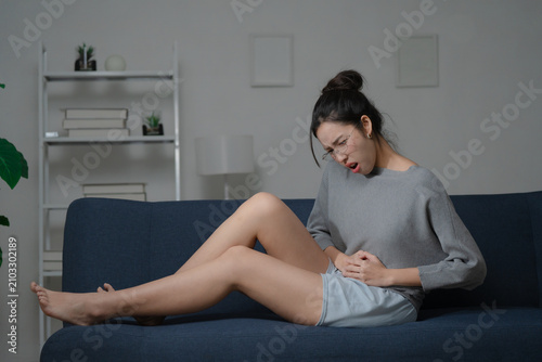 Foto Abdominal pain concept