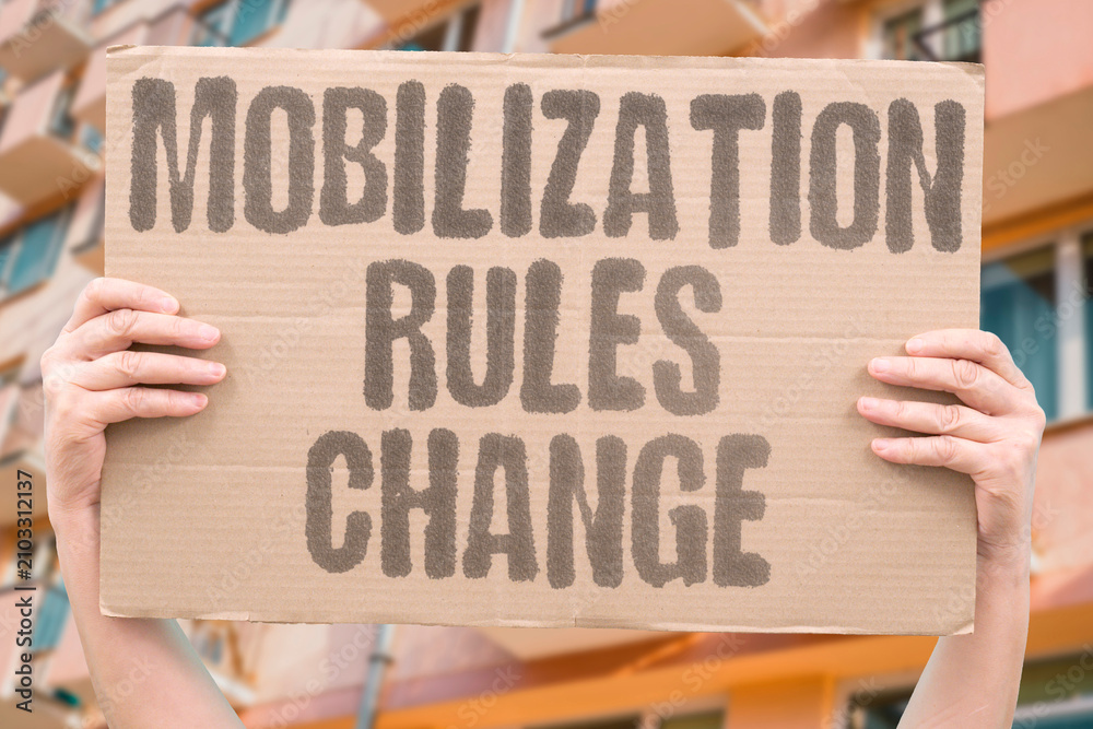 Foto "Mobilization Rules Change" Conscription guidelines shift