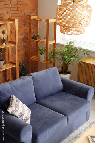 Beautiful interior of loft ...