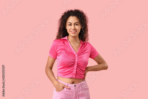 Young African-American woma...