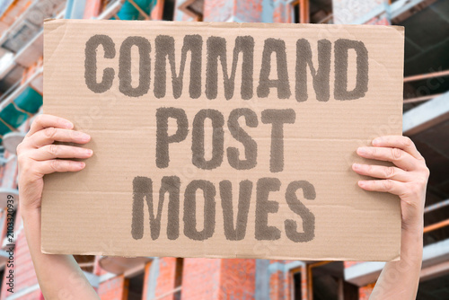 Foto "Command Post Moves" Headquarters relocates forward