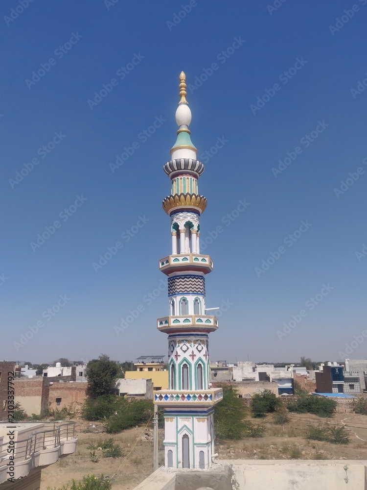 Obraz premium minaret of mosque